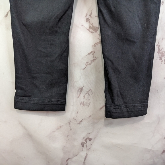 Everlane Pant The Slim Leg Crop Washed Black High Rise Stretch Ankle NEW - Picture 11 of 13